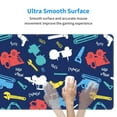 thumbnail image 6 of Disketp Gaming Mouse Pad Colorful Excavator Pattern Large Mouse Mat Long Extended Desk Pad Non-Slip Rubber Mice Pads Stitched Edges Thin Pad (11.8x31.5 Inch), 6 of 9