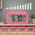 thumbnail image 4 of Unique Bargains Small Digital Alarm Clock for Bedroom for Deep Sleepers Blue, 4 of 6