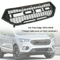 thumbnail image 2 of Jcarpart Raptor Style Front Bumper Grille, Black, for 2015-2018 Ford Edge, 2 of 10