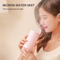thumbnail image 3 of MesaSe 320ml USB Humidifier Cup Portable Humidifier for Car  Office  Bedroom  Filter Free Vaporizer Mini Cup Humidifier with 10Hrs Timer/Sleep Mode  7Color Night Lights  Whisper-Quiet Ope, 3 of 7