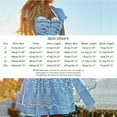 thumbnail image 3 of Bjutir Women'S German Dress Germany Oktoberfest Womens Vintage Dress Short Sleeve Dress Stage Performance Dress, 3 of 8