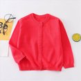 thumbnail image 2 of HFHAPW Toddler Sweaters Baby Boys Girls Cardigan Sweatshirt Button Up Knit Long Sleeve Jacket Fall Tops,7-8 Y, 2 of 6