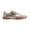 Gold, variant on Retro Fashion Sneakers with Gum Sole Comfort Low Top Casual Shoes,Beige,Womens