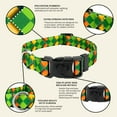 thumbnail image 4 of Country Brook Petz® Limerick Argyle Everyday Dog Collar Limited Edition USA, Med, 4 of 5