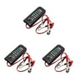 thumbnail image 2 of Baohd Auto Car Battery Fault Detector Easily Check And Test Battery Capacity For Cars And Motorcycles Plastic Plastic Is Safe 3Set, 2 of 6