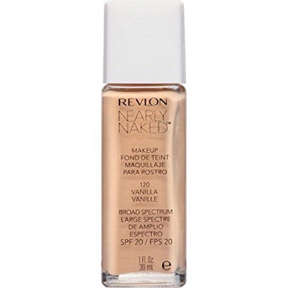 4 Pack Revlon Nearly Naked Makeup - Vanilla - 1 oz