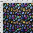 thumbnail image 3 of oneOone Cotton Cambric Brown Fabric Halloween Dress Material Fabric Print Fabric By The Yard 56 Inch Wide, 3 of 4