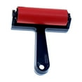 thumbnail image 3 of OULII Soft Rubber Brayers Paint Brush Red for Craft Enthusiasts Scrapbooking 1Pcs, 3 of 8