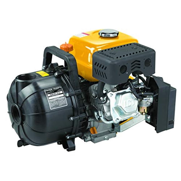 Pacer Pumps SEB2PL E5.5 Multi-Purpose Water Transfer Pump with 2 Inch Inlet and Outlet