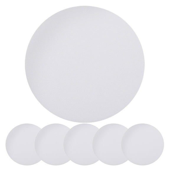 BESTYASH 6Pcs Anti-Glare Plastic Lamp Shades for Ceiling Light Diffuser, Bedroom and Living Room Lighting Accessories