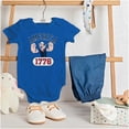 thumbnail image 3 of Popeye The Sailor Man America 1776 Romper Boys or Girls Infant Baby Brisco Brands 24M, 3 of 7