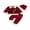 Red-Deer, variant on RUINIXCW Kids Toddler Baby Girl Boy Christmas Santa Costume Xmas Cosplay Outfit Long Sleeve Plush Lapel Velvet Button Down Jacket Coat and Pants Set Hat