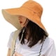thumbnail image 1 of Sombrero de ala ancha con protección solar Sombrero para el sol Sombrero tipo pescador plegable, 1 of 5