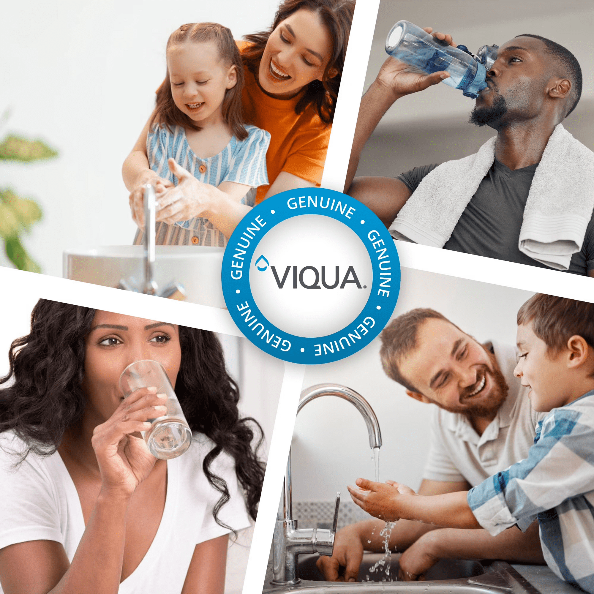 Genuine Viqua CMB-110-HF 1 Micron Sediment Filter, 4.5 x 10 In, High Flow