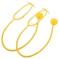 thumbnail image 1 of Miangastore Stethoscope Toy Yellow 2Pcs 10x3in, 1 of 8