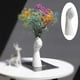 thumbnail image 5 of Florero de cerámica con forma de mano, maceta de flores artificiales, decoración de 9,3 pulgadas para sala de BLESIY jarrón de figura corporal, 5 of 8