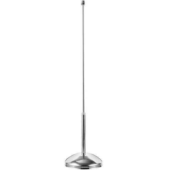 Haqieyen Indoor Flag Pole with Base and Ball Top - Heavy Duty Kit for Office or City Hall