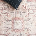 thumbnail image 6 of SAFAVIEH Arizona Alaia Medallion Polyester Area Rug, Rust/Beige, 6' x 6' Round, 6 of 7