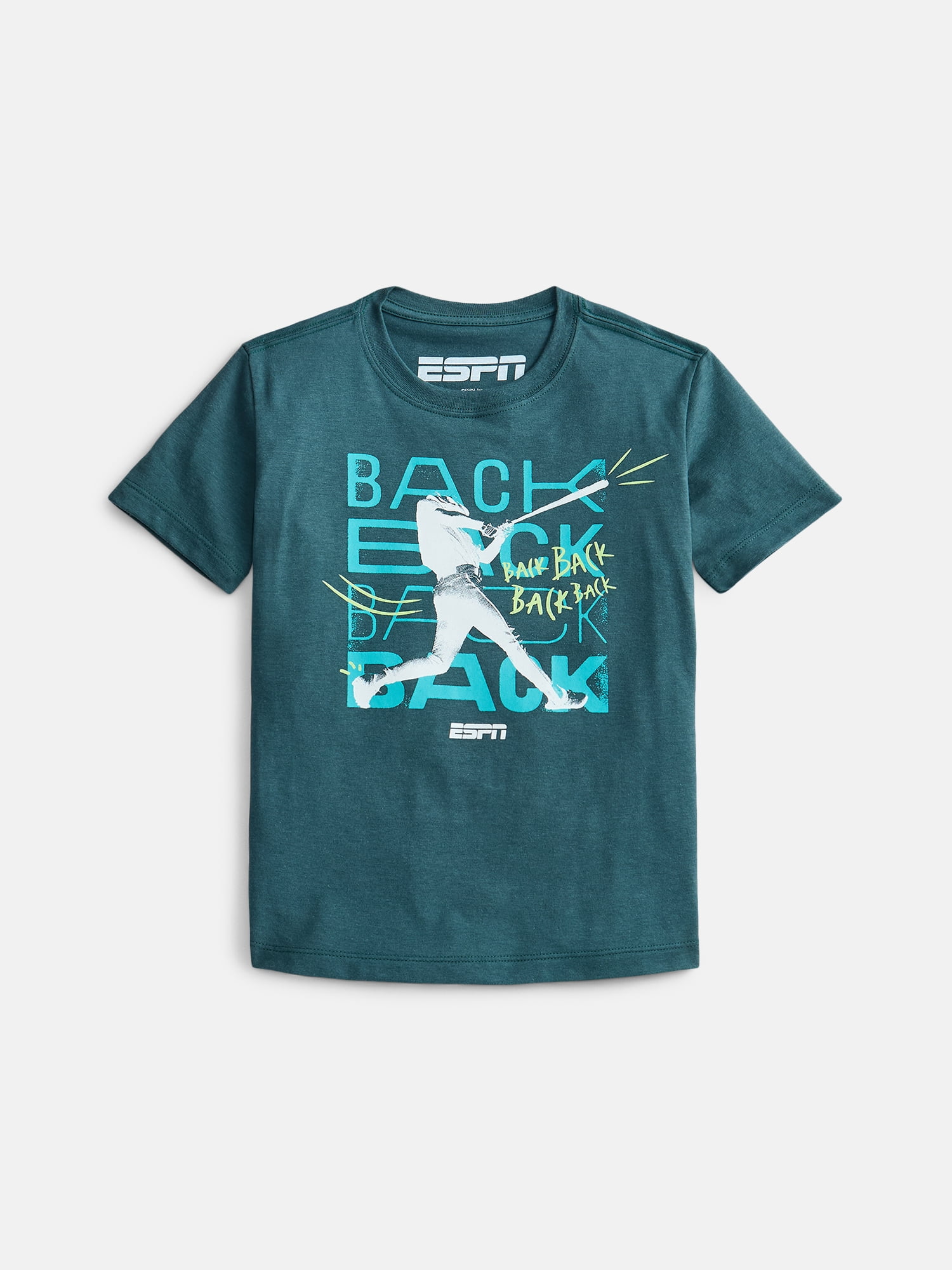 ESPN Boys Crewneck Graphic Tee with Short Sleeves, 3-Pack, Sizes XS-2XL