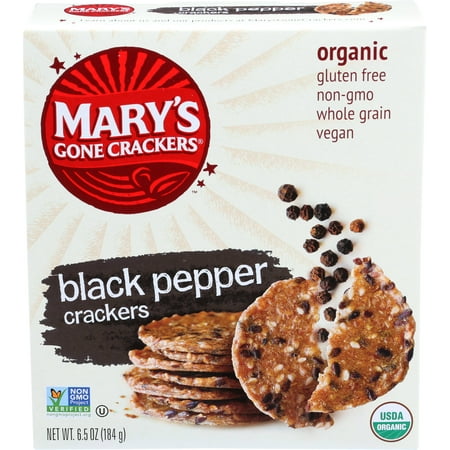 Mary's Gone Cracker, Black Pepper, Gluten Free