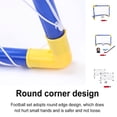 thumbnail image 4 of kurtrusly Mini Football Goal Plastic Post Net with Pump Set Small Indoor Outdoor Sports Removable Training Toys Children Girls Double Soccer Goal, 4 of 7