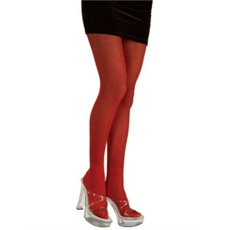 - Womens Red Princess or 80s Costume Glitter Tights