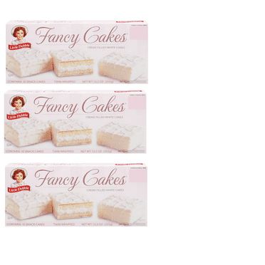 Little Debbie Fancy Cakes, Twin Wrapped, 10 ct pack of 3