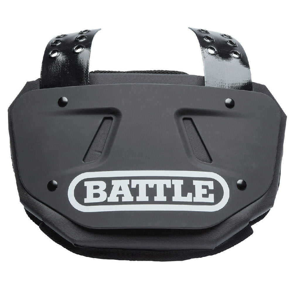 Battle Sports Science Youth Black Football Backbone Back Plate Black