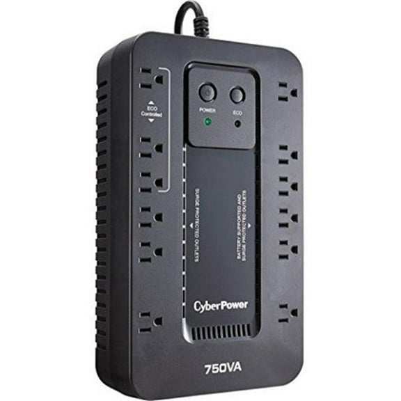 750Va-450W Standby Ups Nema 5-15 Rj-11 Emi Eco TAA