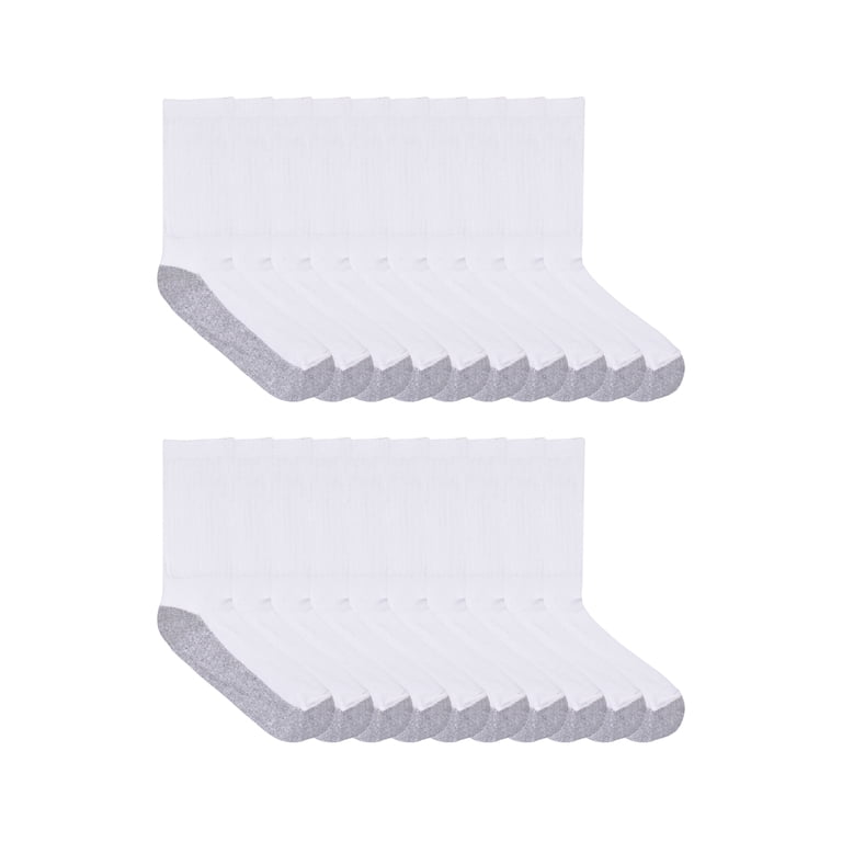 Wonder Nation Boys' Cushioned Crew Socks (10-Pack) photo 1