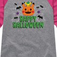 thumbnail image 3 of Pokémon - Happy Halloween - Youth Girls Raglan Graphic T-Shirt, 3 of 5
