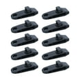 thumbnail image 2 of koolsoo 10x Tarp Clips Heavy Duty Tent Clamps Lightweight Versatile Reusable Lock Grip Awning Fixed Clips for Boat Tarps Truck Covers Black, 2 of 8