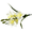 White, variant on Mosiee Artificial Cymbidium Orchid Flower Stems Home Decor Wedding Arrangement Yellow