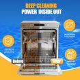 thumbnail image 3 of Tablets - And Deodorizer Tablets Lemon Scented, Heavy Duty Deep Clean Descaler Pods for Septic Safe, Prevents Buildup & Odor, Natural Limescale Remover (32 Pack), 3 of 4