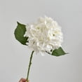 thumbnail image 4 of 1 Pcs Hydrangea Artificial Flower, 20'' Tall Large Bloom Faux Hydrangea Flowers,Real Touch Fake Flowers, Bouquet Home Wedding Part Decor, DIY Floral Arrangement, 4 of 9