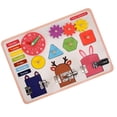 thumbnail image 1 of Jouet de Conseil Occupé, Jouets de Fabrication Exquis Multifonctionnels Conseil Occupé pour les Enfants JQN- Smart Fun Conseil Occupé, 1 of 8