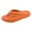 Orange, variant on GPOECD Women's Flip Flop Sandals Non Soft Sole Summer Casual Outdoor Bathroom Slippers Comfortable Thick Soled Couples Wear Pink,10.5