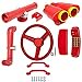 thumbnail image 3 of Kit d'Accessoires de Luxe pour Balançoire Autocollant Logo Terrain de Jeu, Rouge, 3 of 3