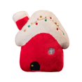 thumbnail image 1 of Binwennn Earthy Throw Pillows Plain Throw Pillows Cartoon Animal Dolls Santa Velvet Pillow Christmas Tree Christmas Deer Snowman Christmas Home Cushions, 1 of 4