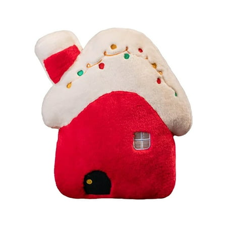 

BNisBM Cartoon Animal Dolls Santa Velvet Pillow Christmas Tree Christmas Deer Snowman Christmas House Home Cushions Breakthrough