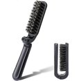 thumbnail image 1 of Travel Brush, Folding Brush with Portable Bristles, Folding Pocket Brush, Anti-Static Brush, Mini Beard Brush, Portable, 1 of 5