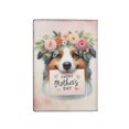 thumbnail image 2 of Happy Mother's Day Australian Shepherd with Flower Crown Travel Passport Wallet Aussie Dog Lover Gifts PU Leather Passport Holder Cover - 13004, 2 of 5