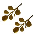 thumbnail image 4 of Youkk 2pieces Personalize Wedding Decor With DIY Simulated Flowers And Wide Range Of Applications Bright golden leaves 5Set, 4 of 6