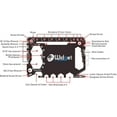thumbnail image 3 of Multi purpose survival Pocket tool - 43 in 1 - credit card wallet size Ninja Multitool (Silver), 3 of 6