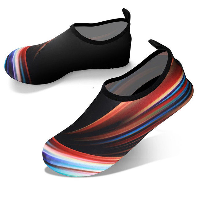 JOTO Water Shoes for Women Men Kids Barefoot Quick-Dry Aqua Water Socks Slip-on Swim Beach Shoes for Snorkeling Surfing Kayaking Beach Walking Yoga