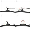 thumbnail image 4 of 350X400MM Manual UTV Windshield Wiper 15.7 Inch Wiper Kit for RZR 800 900 1000 Can Am, 4 of 7