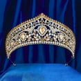 thumbnail image 6 of Crystal Crowns Headpiece Fashion Headwear Women's Hair Accessory Bridal Hairband, 6 of 6