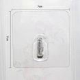 thumbnail image 2 of Transparent No Drilling Self Adhesive Powerful Hooks, No Scratches Waterproof and Oilproof for Home, 2 of 5