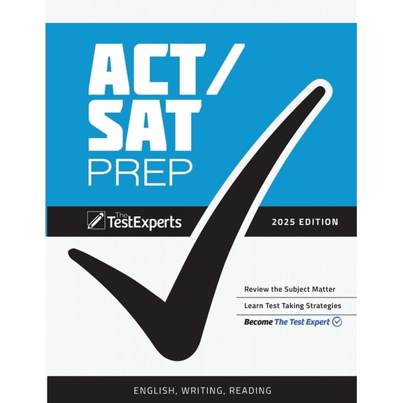 Act/SAT Prep ACT/SAT Prep: English/Reading/Writing 2025 Edition, (Paperback)