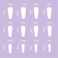 thumbnail image 3 of SEARCHI 24pcs Full Coverage Nail Fake Nail Patch Nail Manicure Patch French Wear Nail, 3 of 6